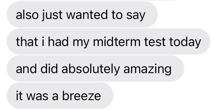 Student testimonial about tutoring